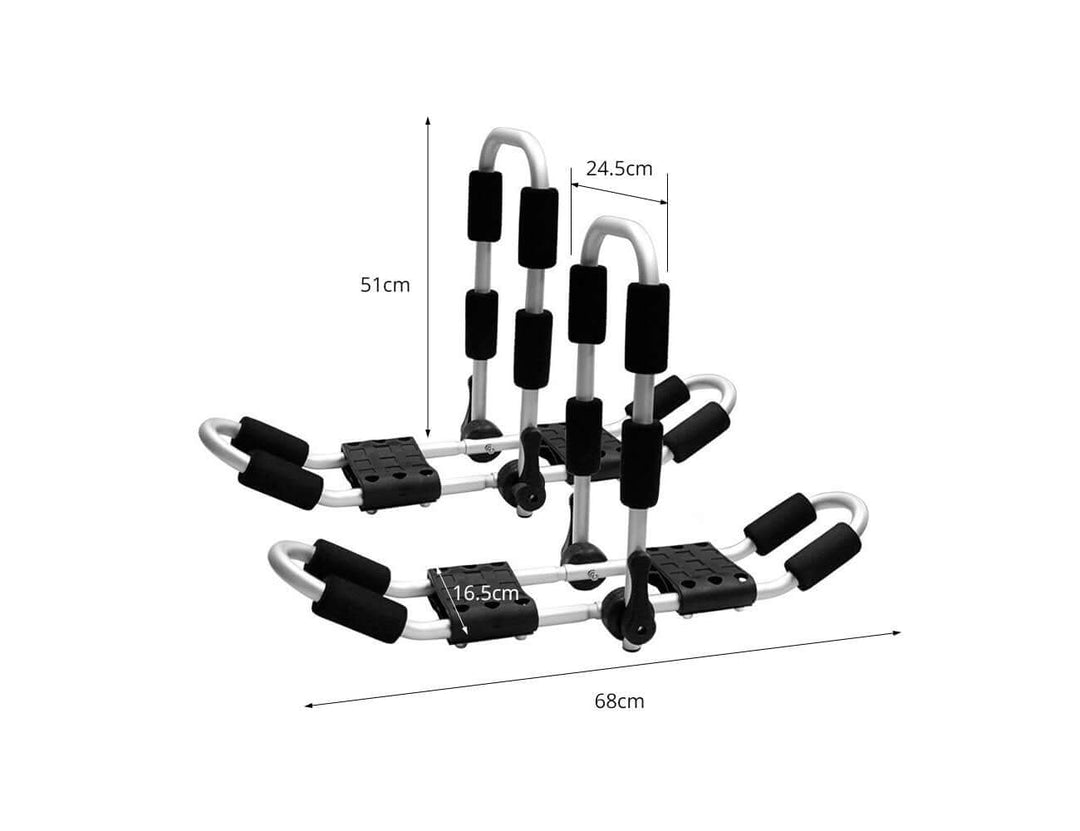 Double Kayak Roof Carrier