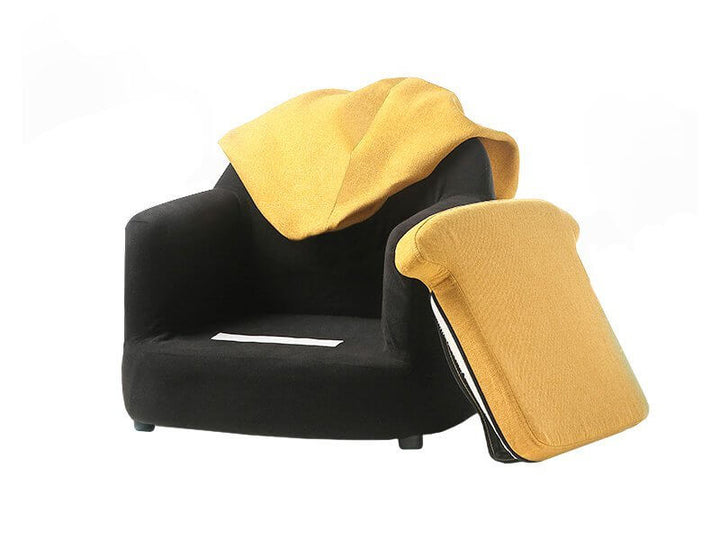 Kids Animal Armchair Children Chair Sofa - Yellow