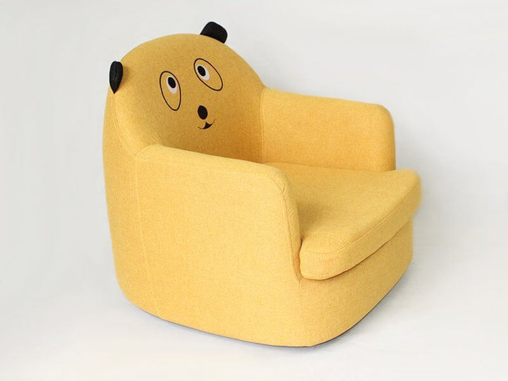 Kids Animal Armchair Children Chair Sofa - Yellow