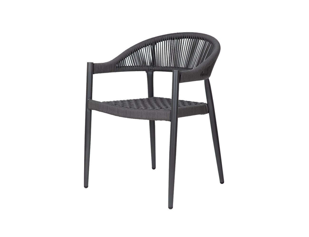 Kingfisher Aluminium and Rope Dining Chair