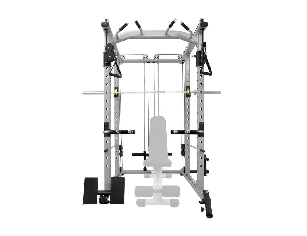 Multifunctional Training Frame with Olympic Bar