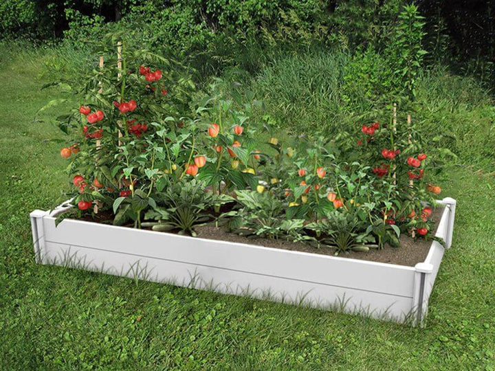 PVC Raised Garden Bed - 115 x 57 x 33cm