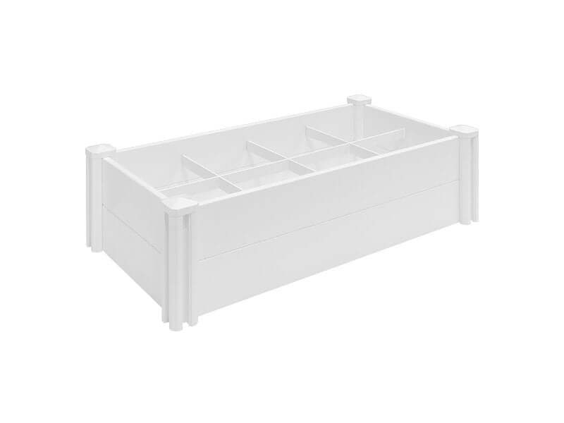 Modular Raised Garden Bed With Grow Grid 115 X 57 X 33cm, ,