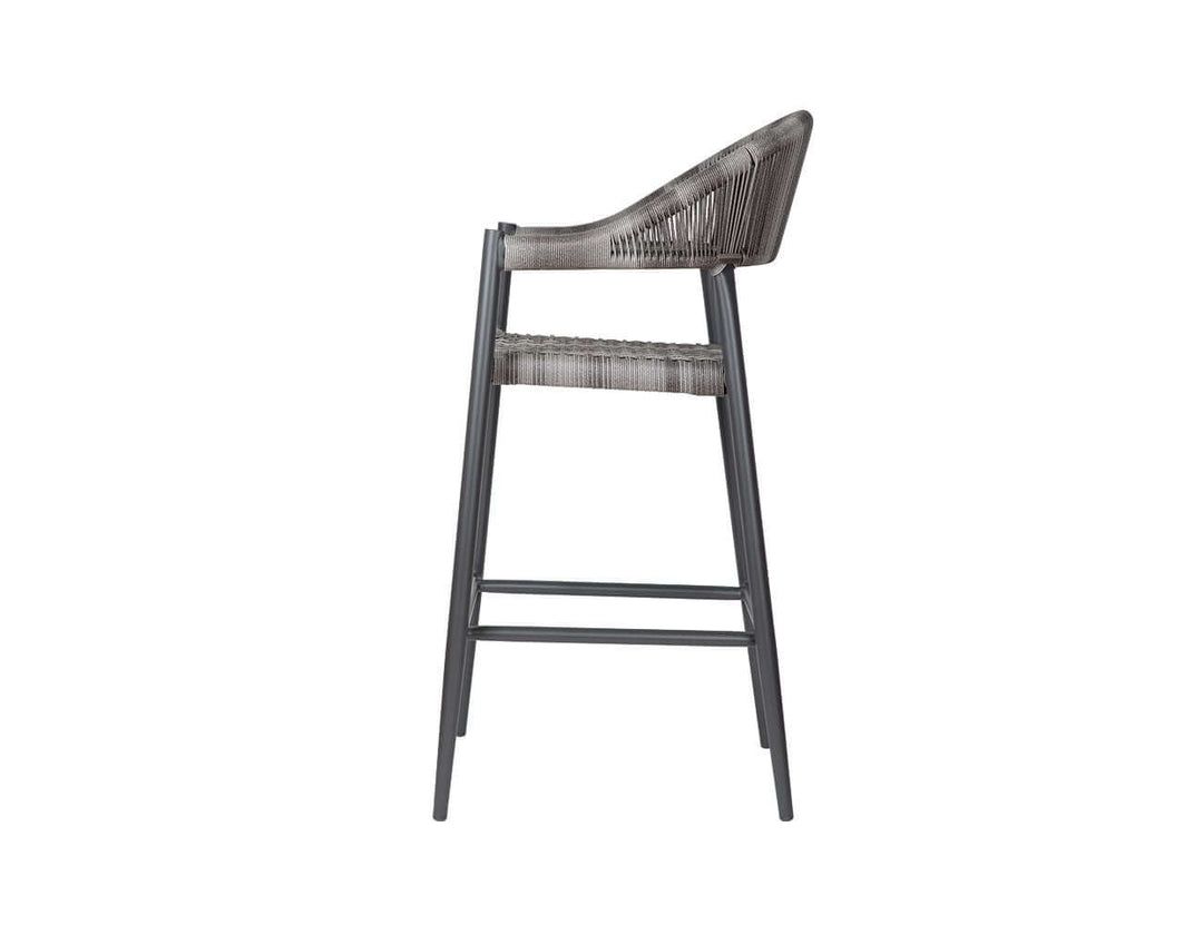 Parakeet Aluminium and Rattan Outdoor Bar Chair