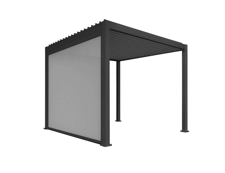 Waihi & Hahei Pergola Retractable Shade Blind - 3m