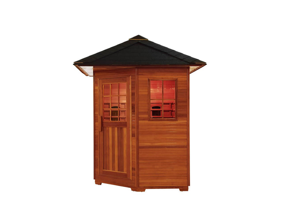 Red Cedar Infrared Sauna - Cabin