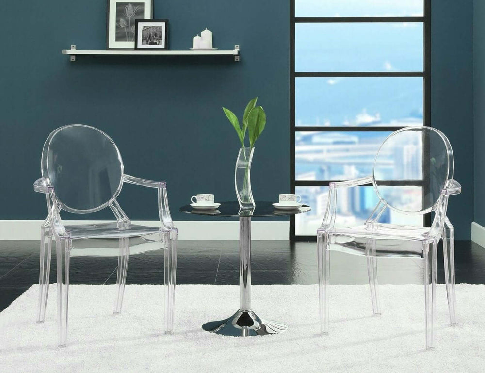 Replica Louis Ghost Chair - Transparent---, ,