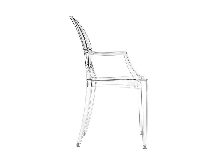 Replica Louis Ghost Chair - Transparent---, ,