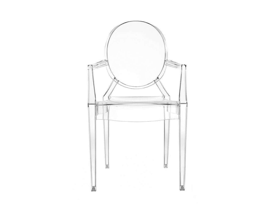 Replica Louis Ghost Chair - Transparent---, ,