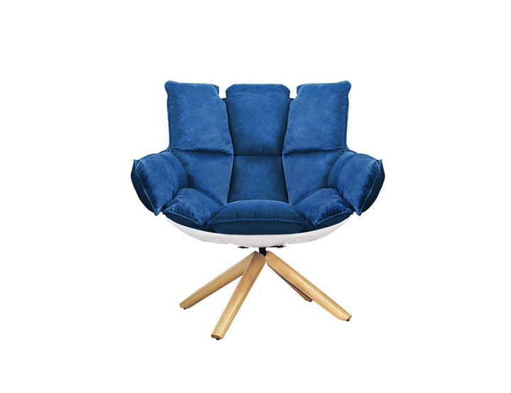 Replica Husk Chair---, Colour: Blue,