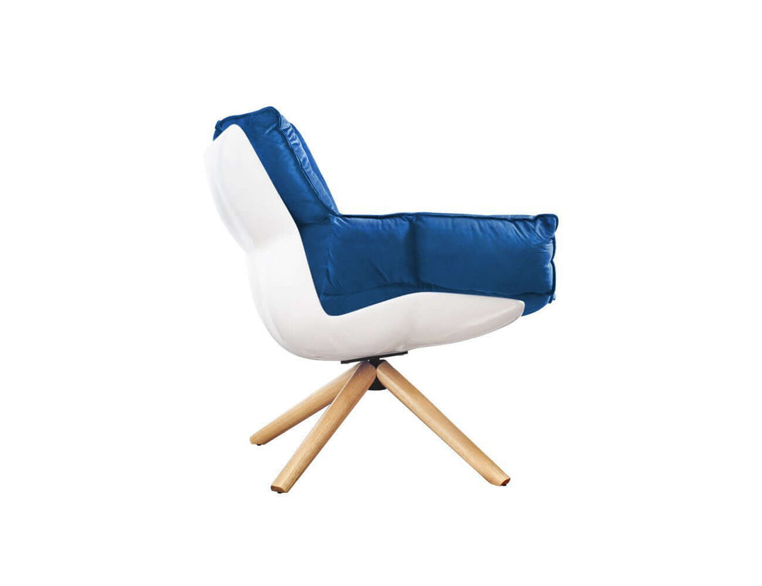 Replica Husk Chair---, Colour: Blue,