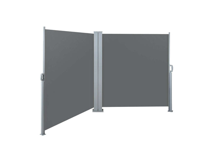 Double Patio Screen Retractable Side Awning Shade 1.8m x 6m