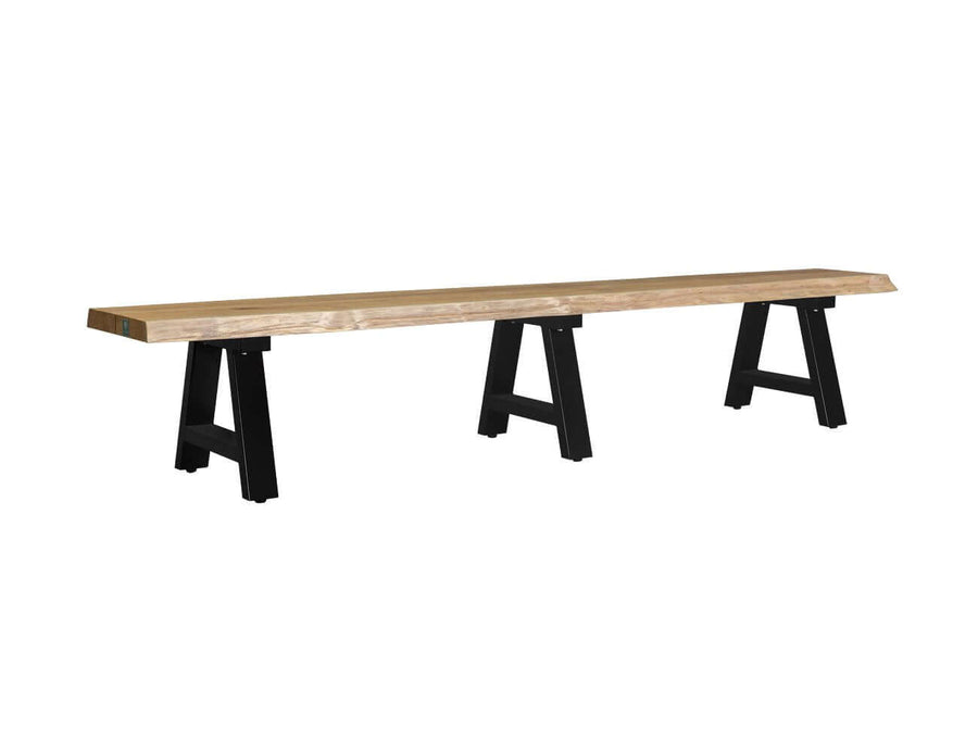 Robustateak Live Edge Bench Seat 250cm, ,
