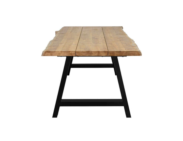 Robusta Teak Dining Table And Bench Bundle - 200cm, ,