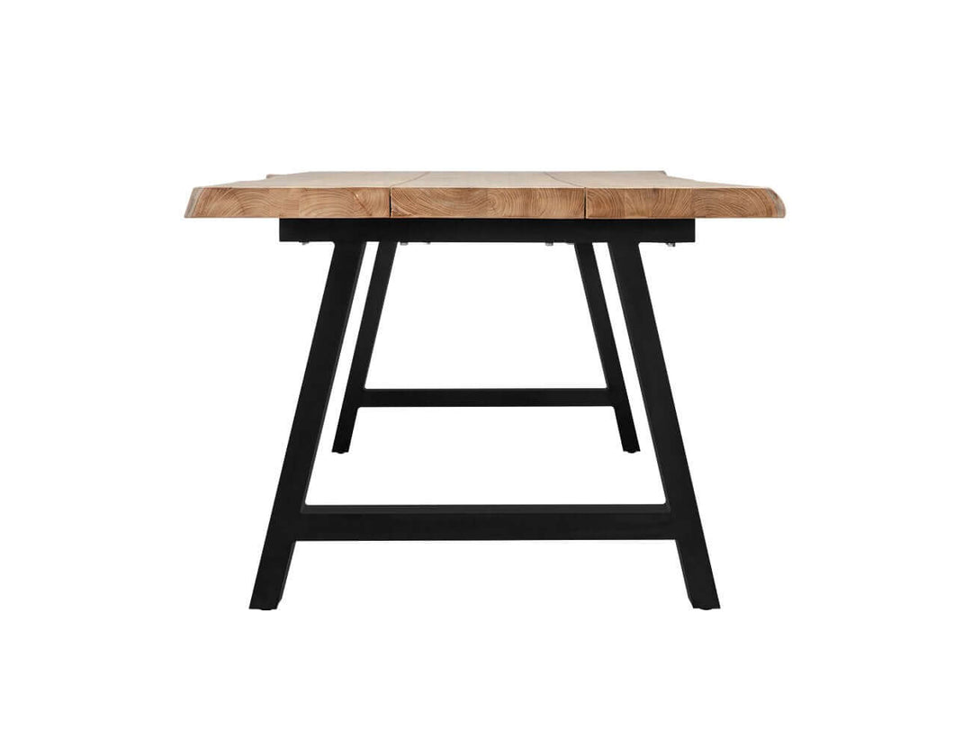 Robusta Teak Live Edge Table 200cm, ,