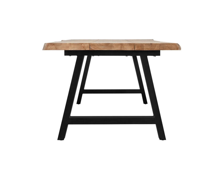 Robusta Teak Live Edge Table 200cm, ,