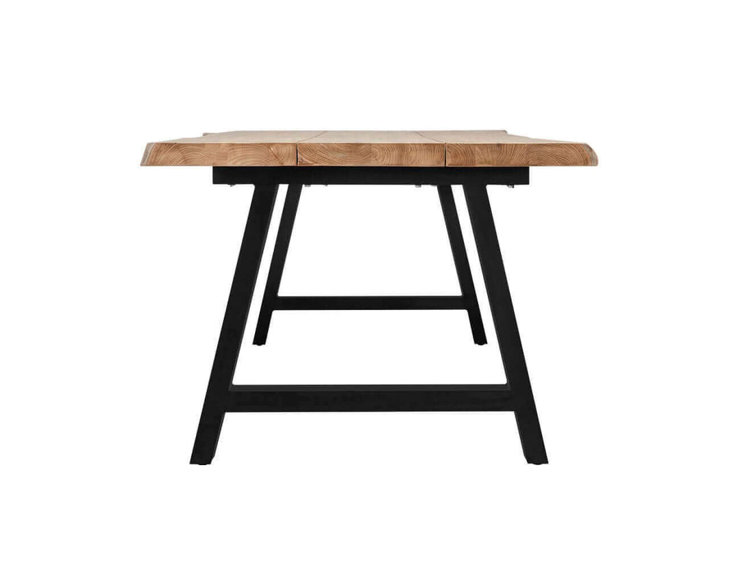 Robusta Teak Dining Table And Bench Bundle - 200cm, ,