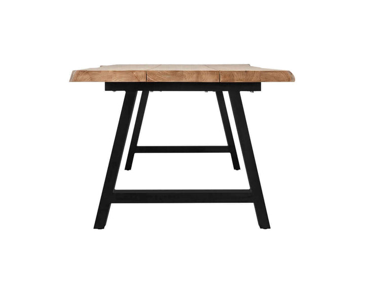 Robusta Teak Dining Table And Bench Bundle - 200cm, ,