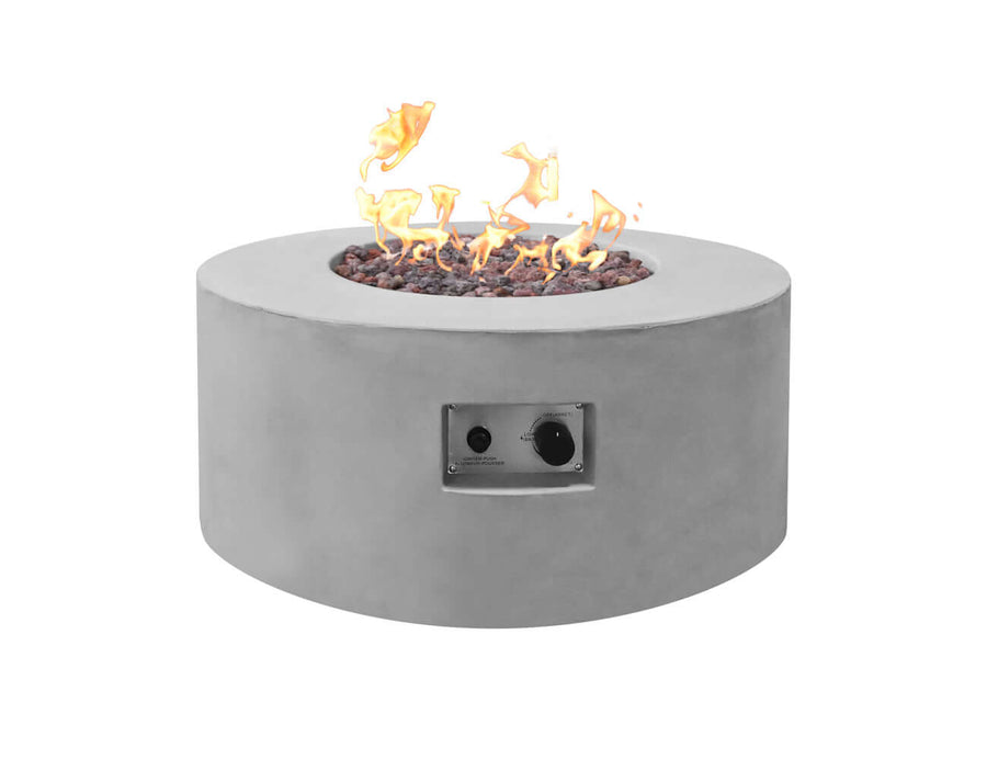 Ruapehu Outdoor Gas Fire Pit, Size: Natural Gas,
