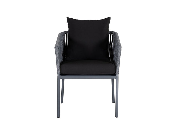 Shearwater Aluminium And Rope Outdoor Dining Chair, ,