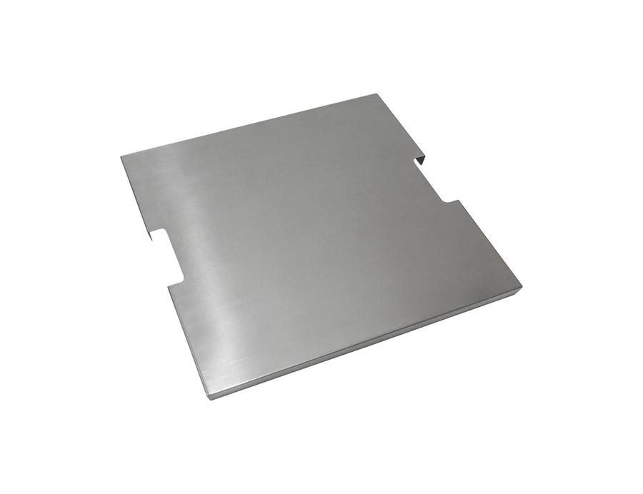 Square Stainless Steel Fire Pit Cover - 52 X 52 X 1.5cm, ,