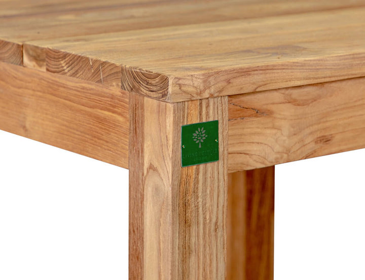 Teak Bar Chair And Square Table Bundle, ,