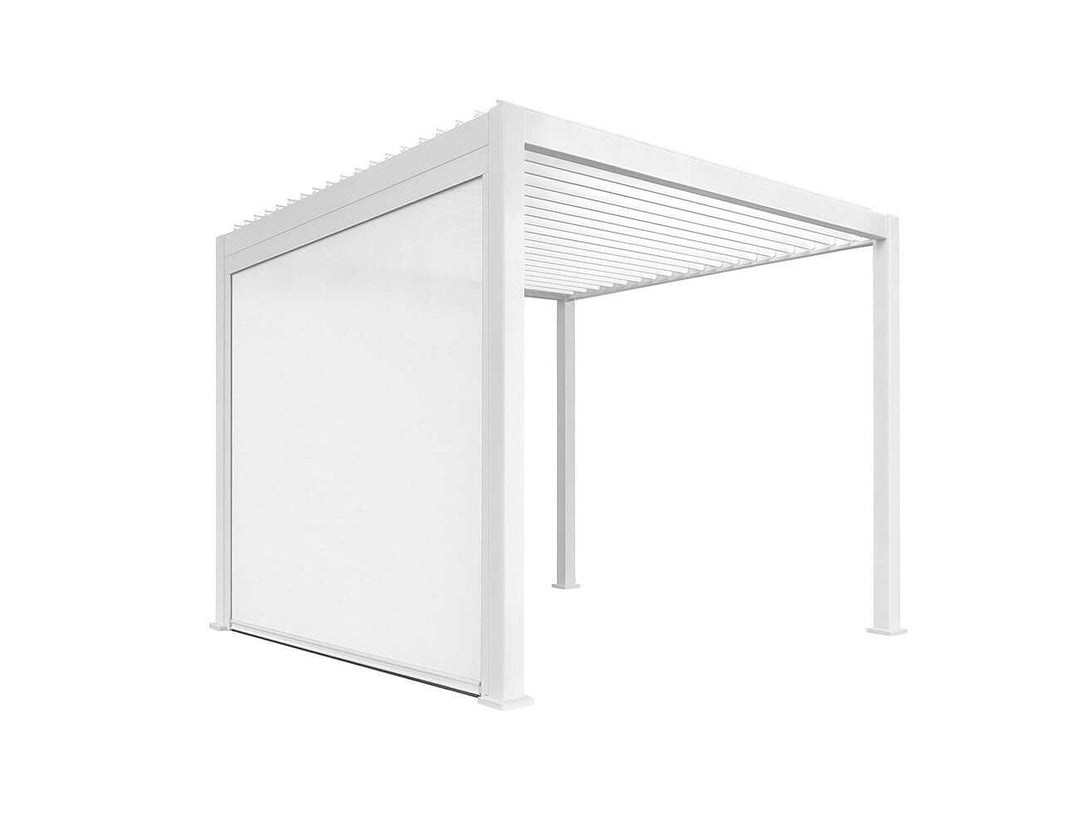 Waihi&Hahei Pergola Retractable Shade Blind - 3m - only blind, Colour: Charcoal,