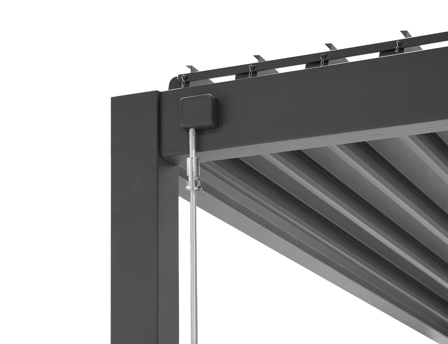 Aluminium Louvre Roof 3 x 4m Kitset Pergola NZ Living Culture